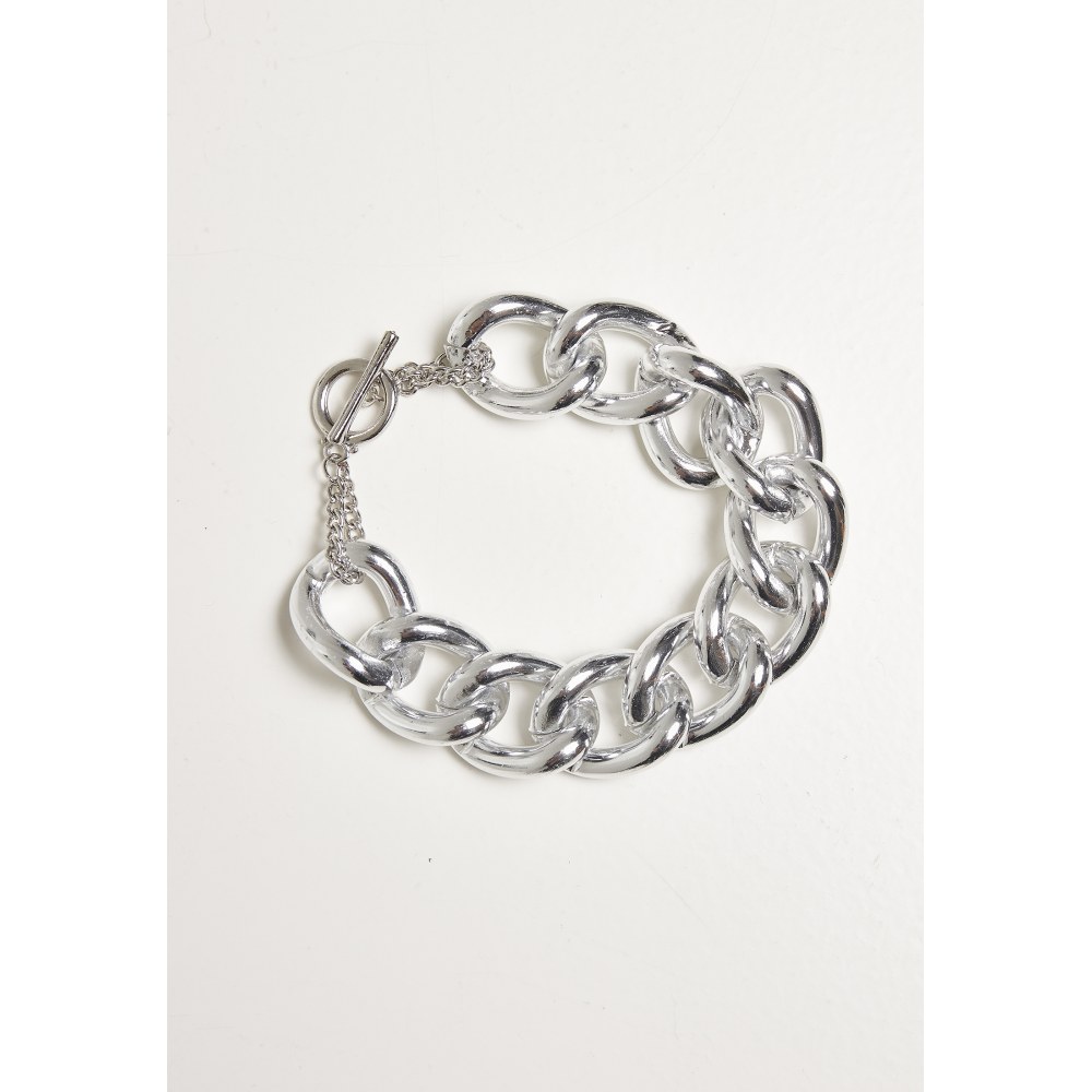 Urban Classics - Flashy Chain Armband - Silberfarben